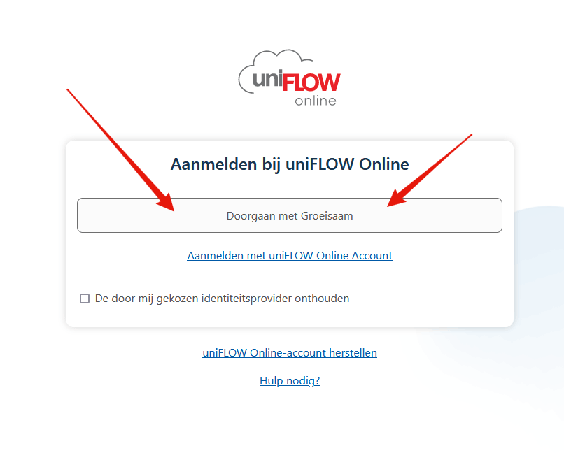 Screenshot voor stap 2
